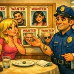 Blondinka na policijski postaji