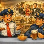 Policist se pritožuje prijatelju