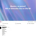 Fantovska imena na črko M