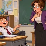Janezek iskreno odgovori učiteljici
