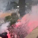 VIDEO / Brojni navijači dočekali hajdukovce na Poljudu, mnoge je ovo podsjetilo na Kranjčara i Rakitića