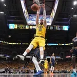 VIDEO / Zubac blizu double-doublea u prvom porazu sezone, Matković bez promašaja