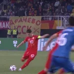 VIDEO / Ludnica u Skoplju: Čudesan gol kapetana Makedonije! Poslušajte reakciju našeg komentatora