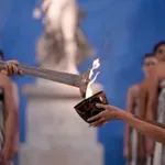 Skromna ceremonija paljenja baklje za Zimske olimpijske igre