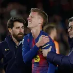 VIDEO / Barcelona slavila protiv Atletica: Olmo zabio za vodstvo, a onda se ozlijedio!