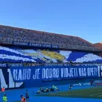 FOTO / BBB-i podigli izgoreni transparent s derbija, a onda je uslijedila koreografija