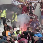 Neredi u Torinu, gradski derbi kasnio sat vremena zbog brutalnog sukoba navijača