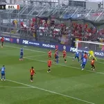 VIDEO / Budimir odmah nakon ulaska u igru propustio veliku priliku za izjednačenje protiv Belgije
