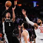 VIDEO / Spursi smanjili vodstvo Knicksa u finalu NBA, Wembanyama briljirao