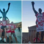 VIDEO / Hrvatski navijači u tajnosti ‘skinuli Rocky prokletstvo’: ‘Vjerovali smo u Hrvatsku!’