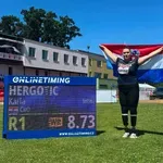 Karla Hergotić postavila novi svjetski rekord u bacanju kugle