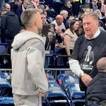 Napustio UO Partizana, pa došao u majici sa Željkovim likom