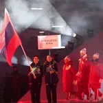 Otvorene paraolimpijske ZOI, uz zastave Rusije i Belorusije