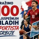 Konkurs za 100 najuspešnijih mladih sportista Srbije