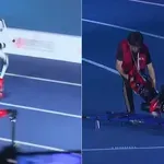 VIDEO: Robot oborio Boltov rekord, pa doživeo teške povrede