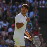 Alcaraz in Sabalenka napredovala, slovo Donne Vekić in Olge Danilović (VIDEO)
