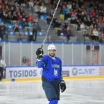 V družbi hokejskih legend odprli prenovljeno dvorano na Bledu (FOTO&VIDEO)