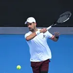 Novak ponovo trenirao u Melburnu, ali samo 12 minuta