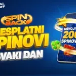 Do 200 besplatnih spinova svakog dana