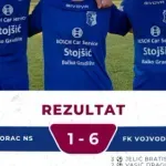 Jelićev het-trik obezbedio ubedljivu pobedu Vojvodine protiv Borca
