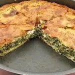 "Lijena pita" od spanaća i fete