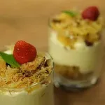 Kadaif u čaši tradicionalan desert na moderan način