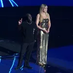 (FOTO) Hajdi Klum u zlatnoj haljini ukrala šou na žrijebu za Svjetsko prvenstvo