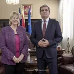 Ibrahimović primio u nastupnu posjetu ambasadorku Republike Slovačke