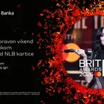 NLB Banka i Mastercard vode vas na BRIT Awards 2026