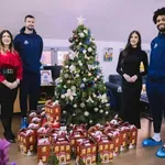 Igrači Budućnost Volija i Mis Crne Gore obradovali korisnike Dnevnog centra