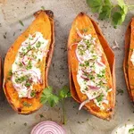 Pripremite batat punjen sirom