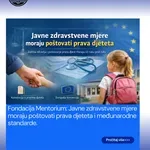 Fondacija Mentorium: Moraju se poštovati prava djeteta i međunarodni standardi