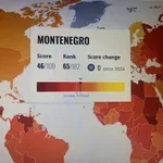 Crna Gora i dalje najbolje rangiran kandidat za EU na Indeksu percepcije korupcije