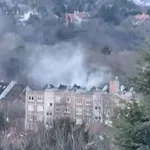 (VIDEO) Izgorio hotel kod Budimpešte, sumnja se da ima stradalih i nestalih