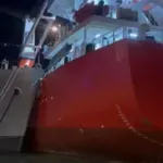 (VIDEO) Incident u Rijeci: Teretnjak udario u slavni Titov brod