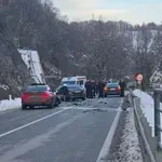 U udesu na putu Kolašin - Mateševo učestvovalo službeno vozilo iz pratnje štićene osobe
