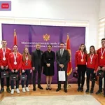 MPNI: Upriličen prijem za sportiste koji su osvojili medalje na Evropskom takmičenju u karateu