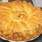 Napravite rolovanu pogaču sa sirom