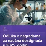 Ćalasan, Stanković i Micev dobitnici nagrada za naučna dostignuća u 2025.