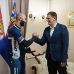 Biciklom od Banjaluke do Hilandara - Svetozar Basara stigao u Niš zbog bolesne dece