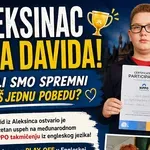 APEL: David je pokrenuo Aleksinac svojim znanjem, sada je red na nas da on stigne do Engleske