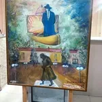 Izložba slika Moj svet Siniše Stamenkovića u Niškom kulturnom centru