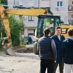 Pavlović: Naselje ima da procveta - obilazak radova u ulici Borisa Krajgera i Ulici Ruža u Čalijama