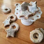 Χριστουγεννιάτικα μπισκότα με γλάσο ζάχαρης