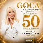 Goca Lazarević prvi put priređuje solistički koncert u Beogradu – zlatni jubilej povodom 50 godina karijere