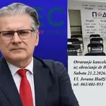 PODES OTVARA KANCELARIJU U VRANJU: Profesor Dragan Milić razgovaraće sa Vranjancima