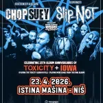 Velika System of a Down i Slipknot žurka u četvrtak u Nišu!