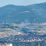 Požar na otvorenom u selu Tibužde