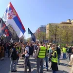 Studenti održali protest ispred Policijske uprave „29. novembar“