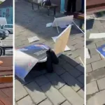 „Vreme“ saznaje: Ko je čovek koji je u Kuli sekirom napao štand SNS-a